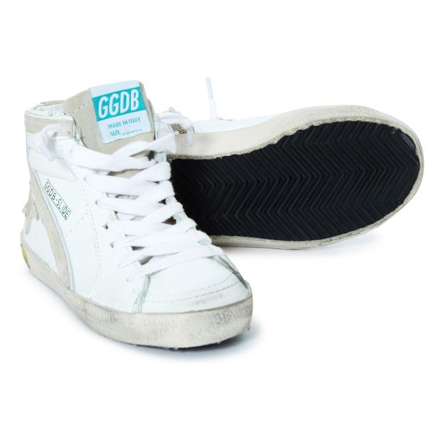 Slide Leather Trainers -product