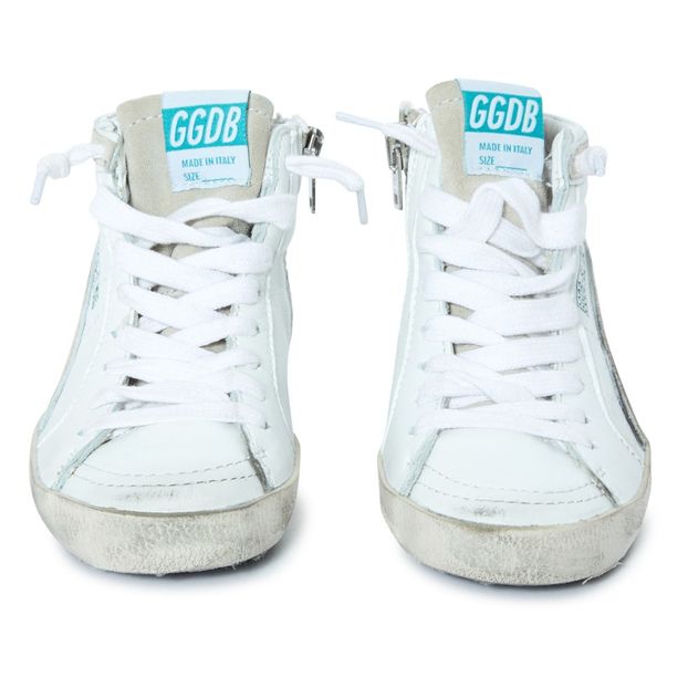 Slide Leather Trainers -product