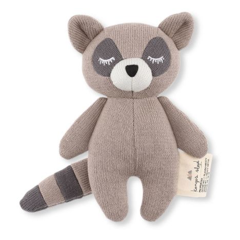 Organic Cotton Mini racoon Soft Toy -product