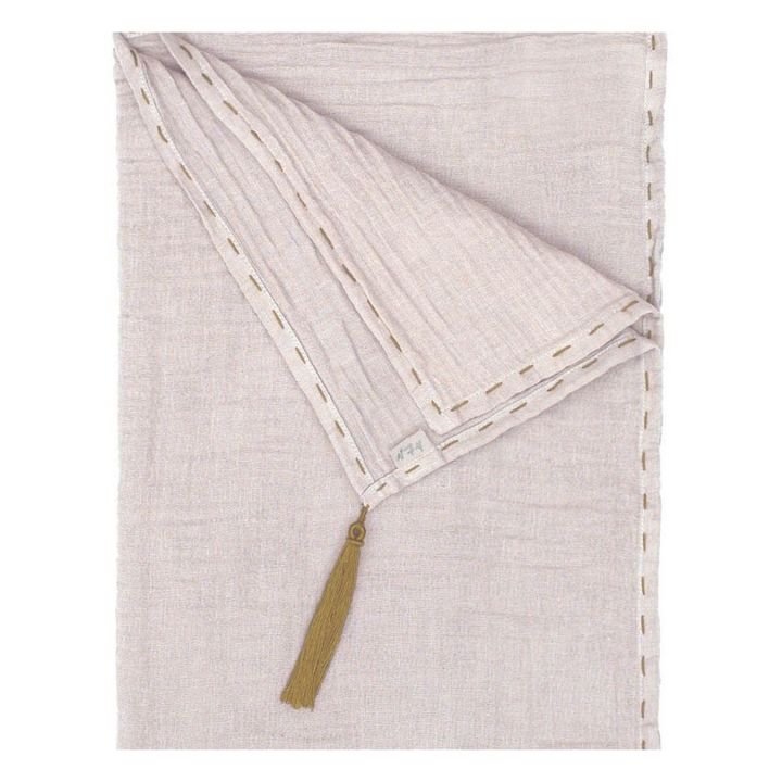Foulard Pareo Pompones 200*104 - Colección Chica y Mujer | Powder S018- Imagen del producto n°1