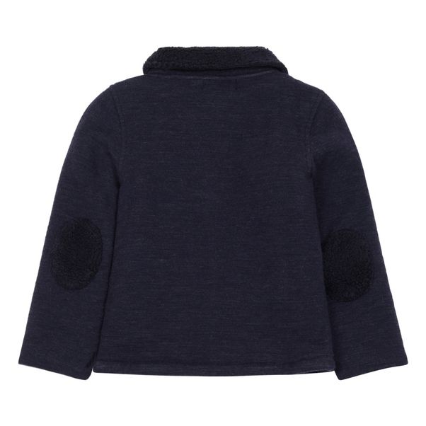 Manteau Molleton Col Façon Fourrure-product