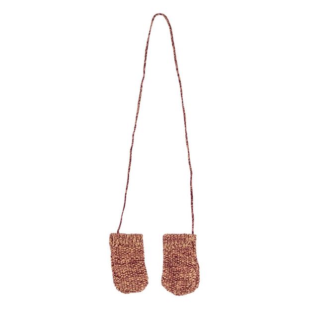 Cashmere and Cotton Flecked Mittens -product