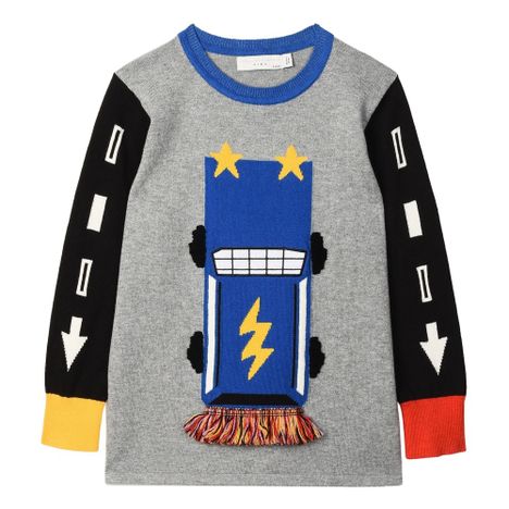 Pull Coton Bio Voiture Lucky-product