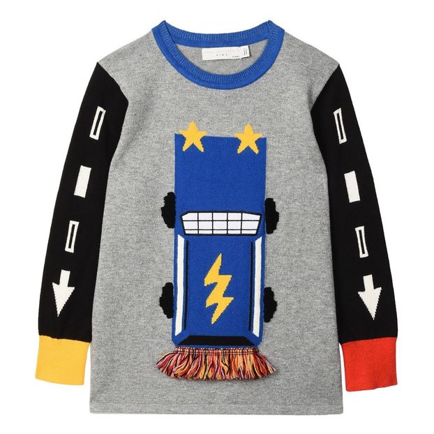 Pull Coton Bio Voiture Lucky-product