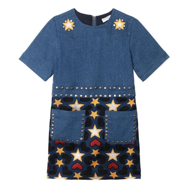 Robe Denim et Jacquard Aurelie-product
