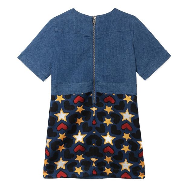 Robe Denim et Jacquard Aurelie-product