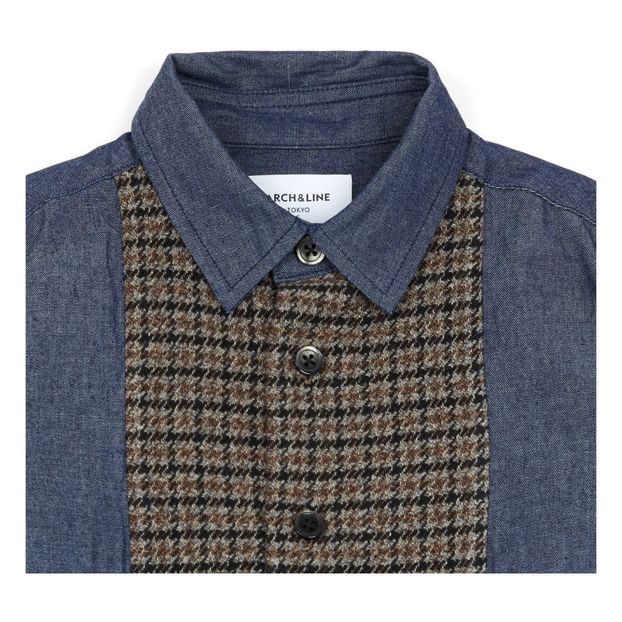 Chemise Bi-Matière Tweed Crazy-product