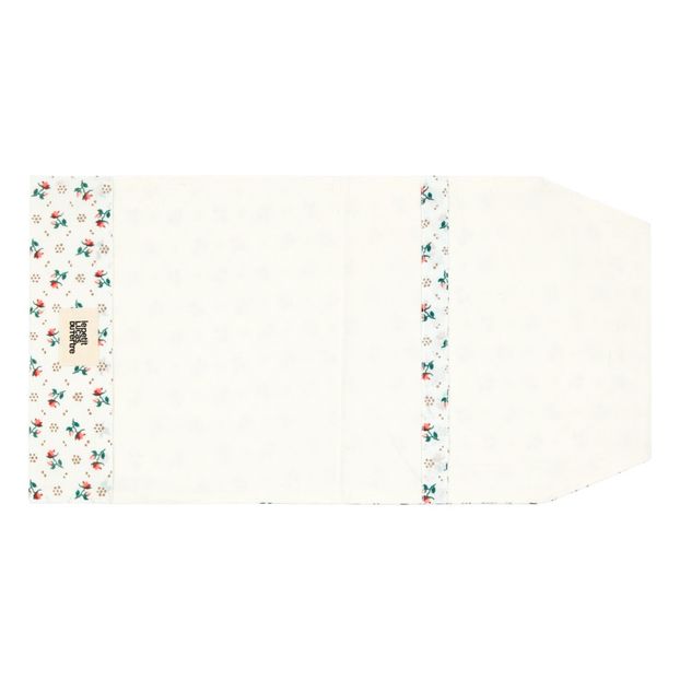 Cotton Floral Health Book Cover -product