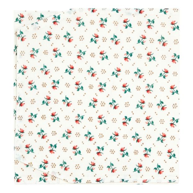 Cotton Floral Health Book Cover -product