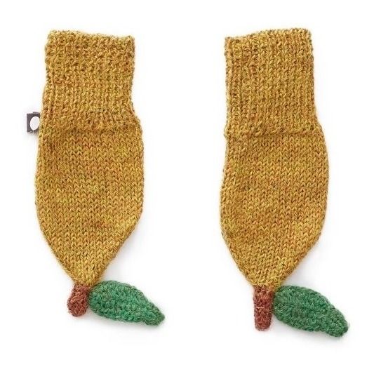 Baby Alpaca Wool Pear Mittens -product