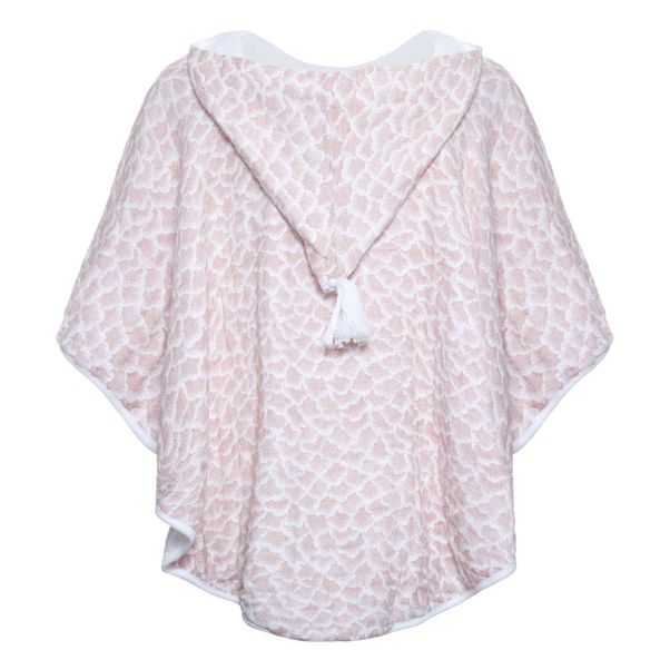 Poncho enfant en gaze de coton avec capuche, imprimé-product