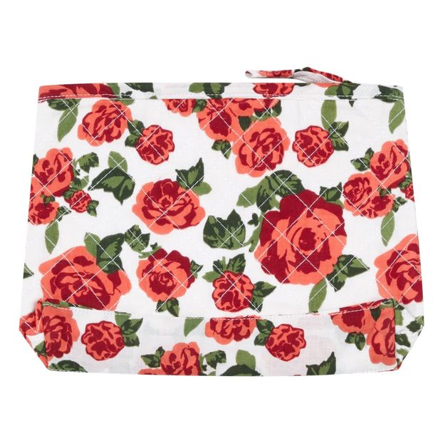 Trousse de toilette en coton imprimé floral Kate-product