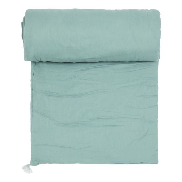 Nomade Cotton Gauze Hand-dyed Quilted Plaid -product