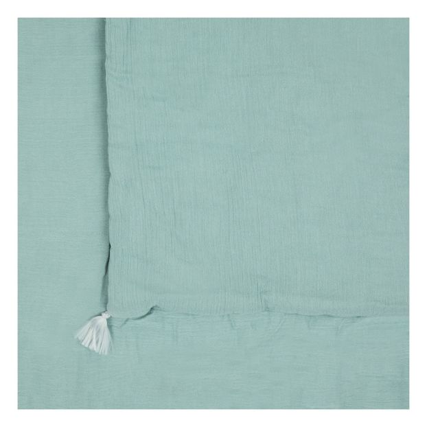 Nomade Cotton Gauze Hand-dyed Quilted Plaid -product
