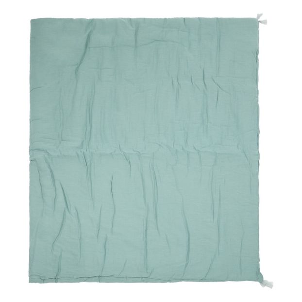 Nomade Cotton Gauze Hand-dyed Quilted Plaid -product