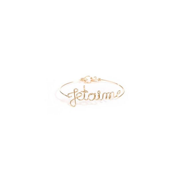 Bracelet Je t'aime Fil Gold Filled 14 Carats-product