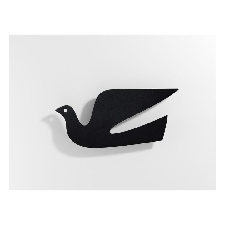 Décoration murale en métal Dove - Alexander Girard | Noir- Image produit n°1