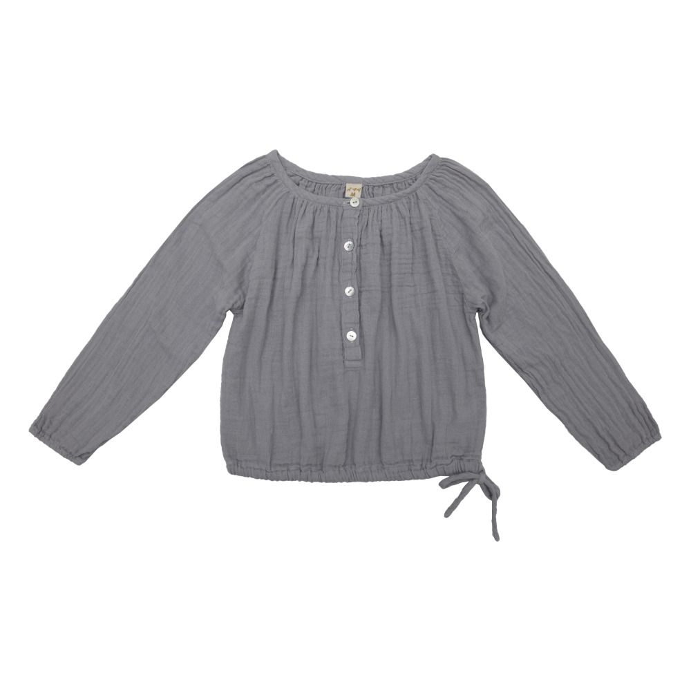 Blusa manga larga Naia | Gris- Imagen del producto n°0
