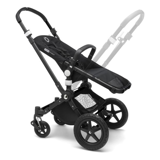 Cameleon3 Complete Convertible Pushchair with Black Frame, Black Seat, Black Bassinet, Black Canopy -product