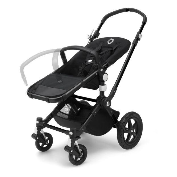 Cameleon3 Complete Convertible Pushchair with Black Frame, Black Seat, Black Bassinet, Black Canopy -product