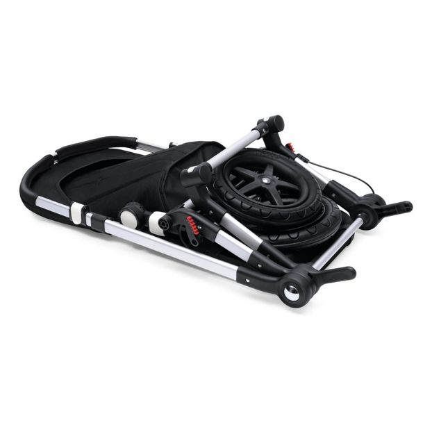Cameleon3 Complete Convertible Pushchair with Aluminium Frame, Black Seat, Black Bassinet, Black Canopy -product