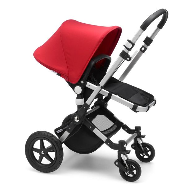Cameleon3 Complete Convertible Pushchair with Aluminium Frame, Black Seat, Black Bassinet, Black Canopy -product