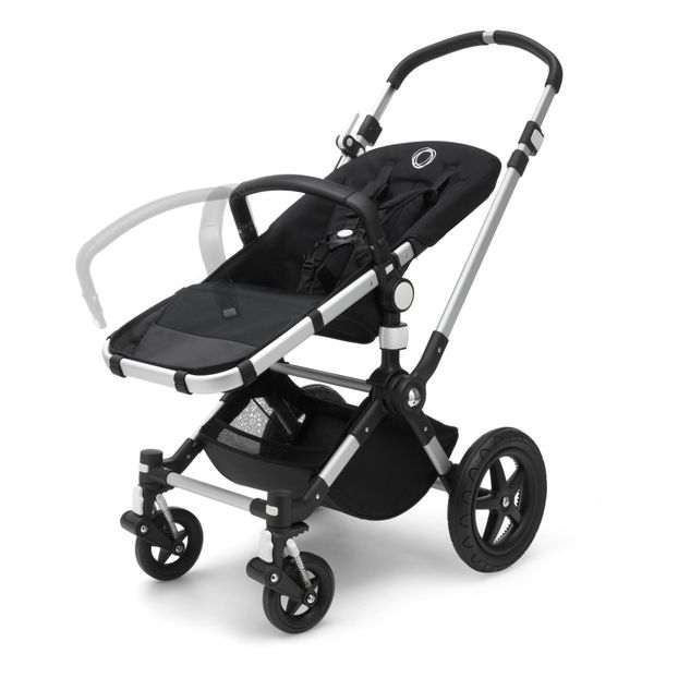 Cameleon3 Complete Convertible Pushchair with Aluminium Frame, Black Seat, Black Bassinet, Black Canopy -product