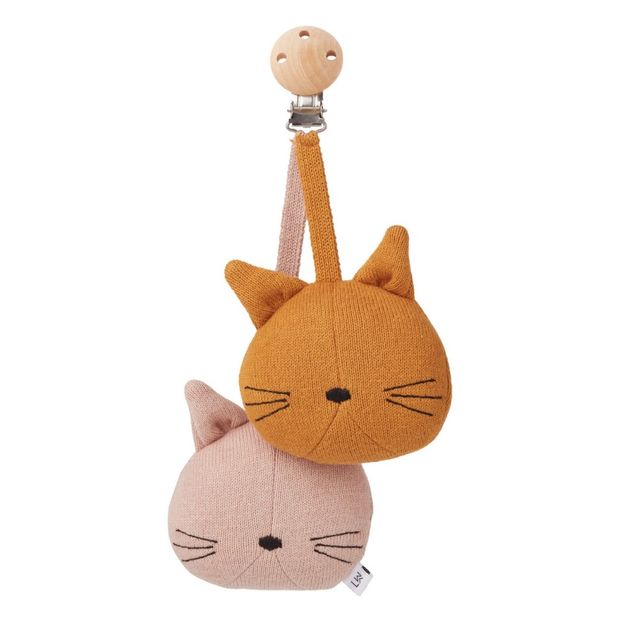 Mobile de poussette Chat Rosa en coton bio-product