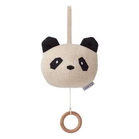 Mobile musical Panda Angela en coton bio-product