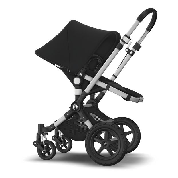 Cameleon3 Complete Convertible Pushchair with Aluminium Frame, Black Seat, Black Bassinet, Black Canopy -product