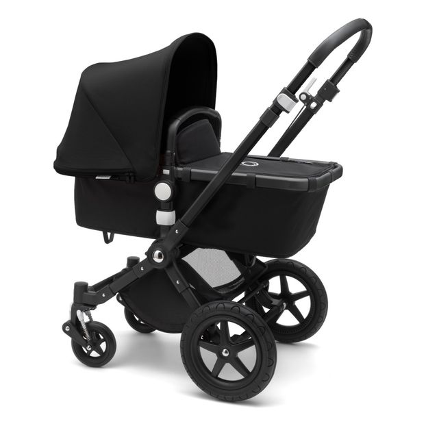 Cameleon3 Complete Convertible Pushchair with Black Frame, Black Seat, Black Bassinet, Black Canopy -product