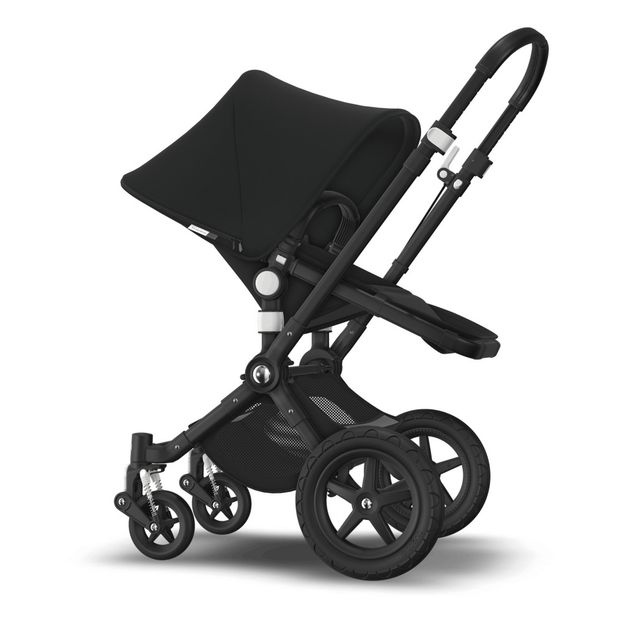 Cameleon3 Complete Convertible Pushchair with Black Frame, Black Seat, Black Bassinet, Black Canopy -product