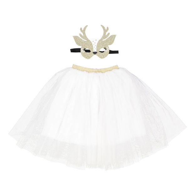 Tutu Skirt and Fawn Mask Set -product
