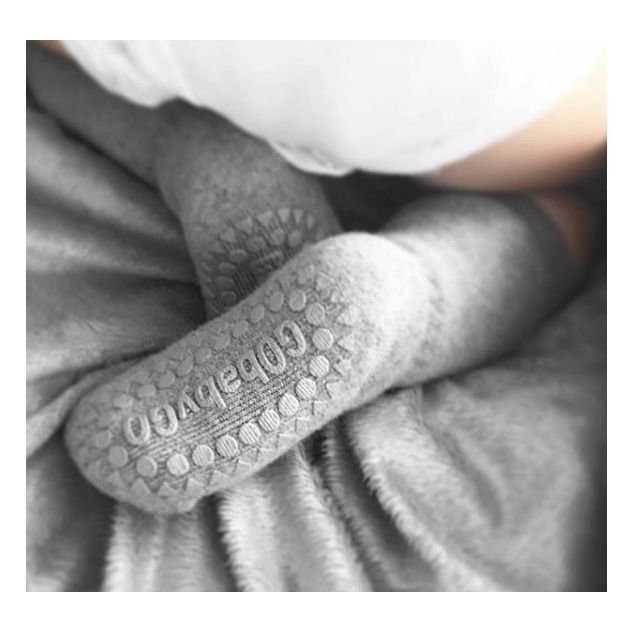 Calcetines Antideslizantes Algodón | Gris- Imagen del producto n°4
