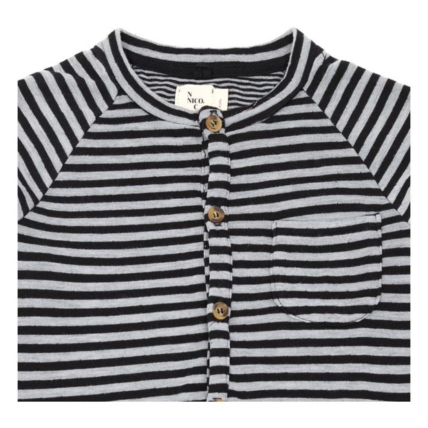 Combinaison Rayée Coton Bio Halen-product