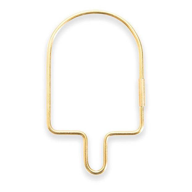 Porte-clés métal glace-product