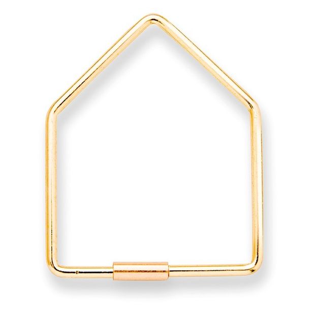 Porte-clés métal maison-product