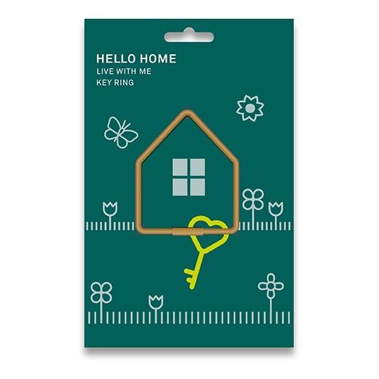 Porte-clés métal maison-product