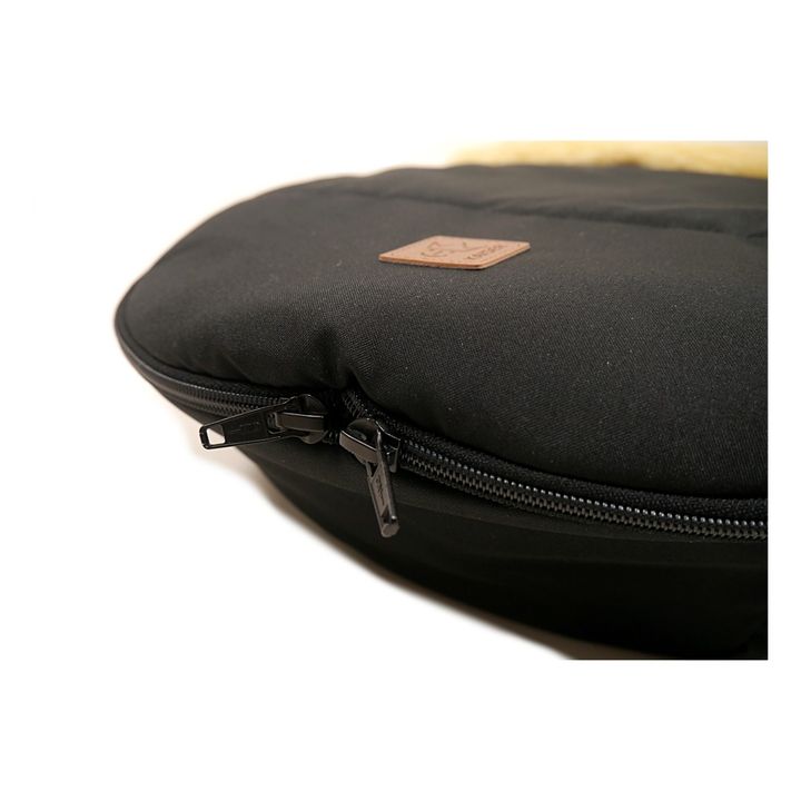 Premium Sheepskin Footmuff | Black- Product image n°10