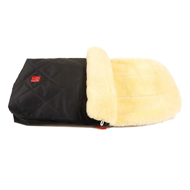 Kinderwagenfußsack aus echtes Lammfell Naturell-product
