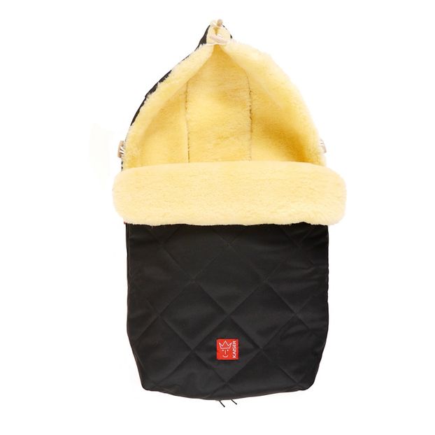 Kinderwagenfußsack aus echtes Lammfell Naturell-product