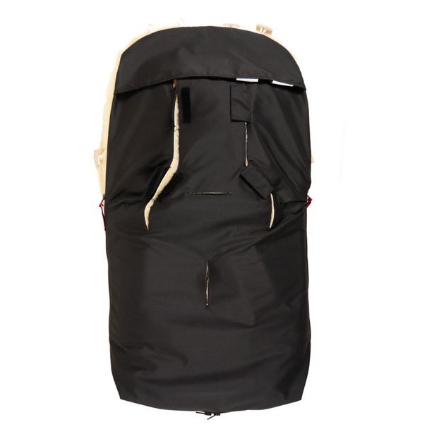 Kinderwagenfußsack aus echtes Lammfell Naturell-product