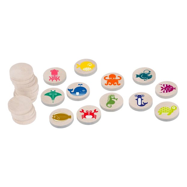 Wooden Memory Game -product