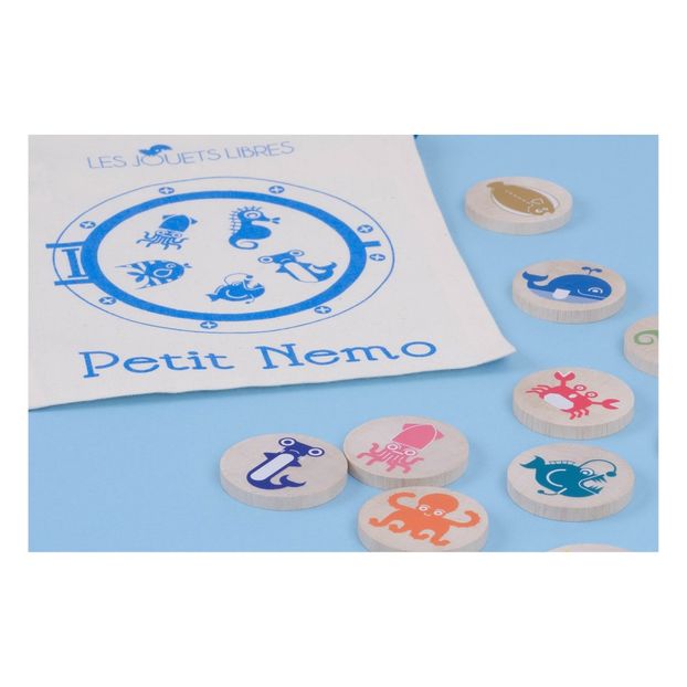 Wooden Memory Game -product