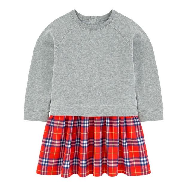 Robe Bi-Matières Tartan Francine-product