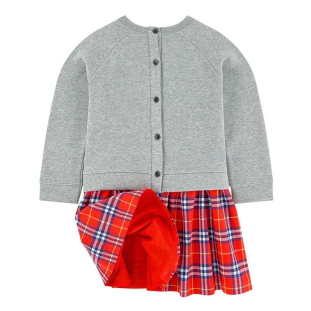 Robe Bi-Matières Tartan Francine-product