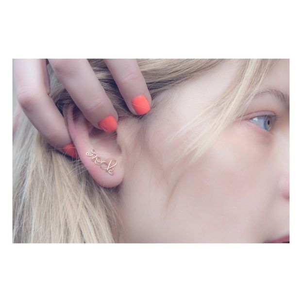Boucle d'oreille "Let's Rock" Rock Oreille Droite-product