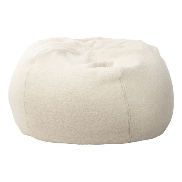 Pouf Bulle en toile bouclette-product
