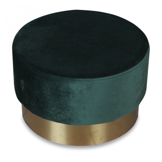 Pouf en velours-product