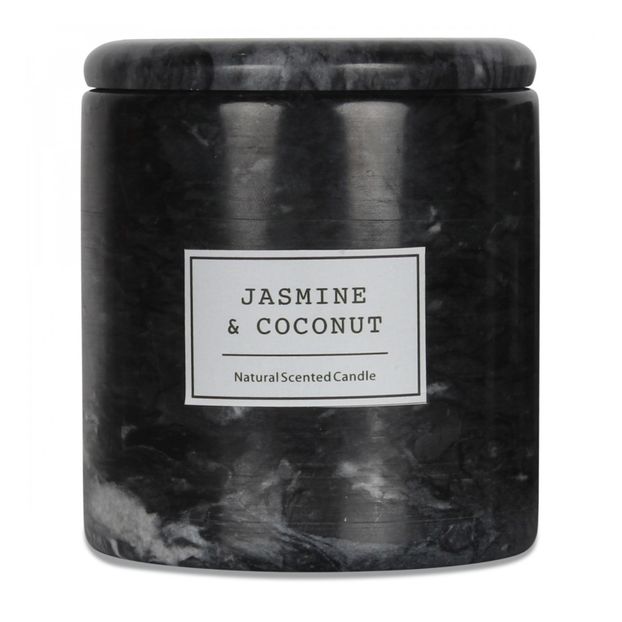 Candela in marmo Gelsomino e Cocco-product